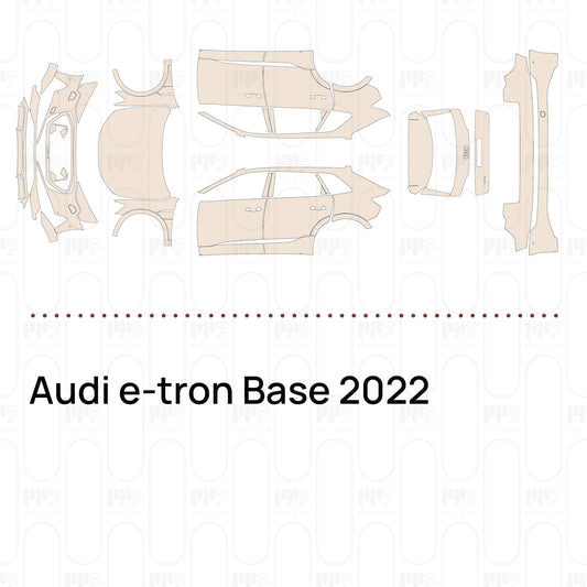 Voorgesneden PPF Audi e-tron Base 2022