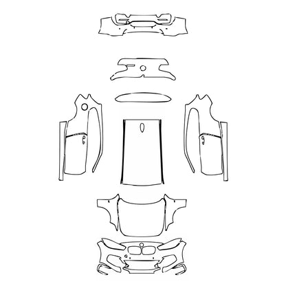 Pre-Cut PPF BMW 1 Series 3-door Sports Hatch M140i 2016 - PPF-Kits