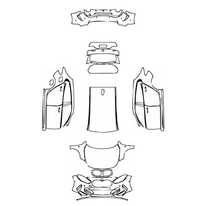 Pre-Cut PPF BMW 1 Series 5-door Sports Hatch M135i 2022 - PPF-Kits