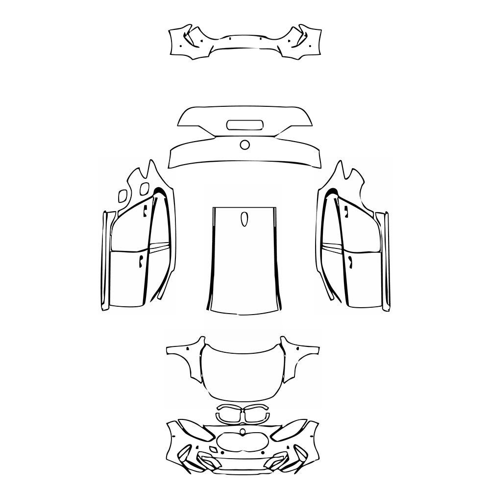 Pre-Cut PPF BMW 1 Series 5-door Sports Hatch M Sport 2020 - PPF-Kits