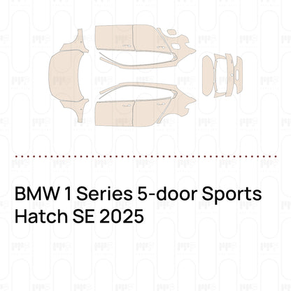 Voorgesneden PPF BMW 1 Series 5-door Sports Hatch SE 2025