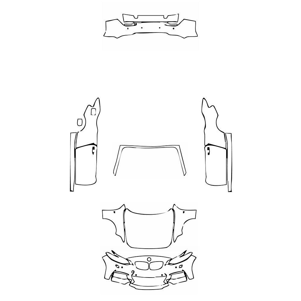 Pre-Cut PPF BMW 2 Series Convertible M235 M240 2021 - PPF-Kits