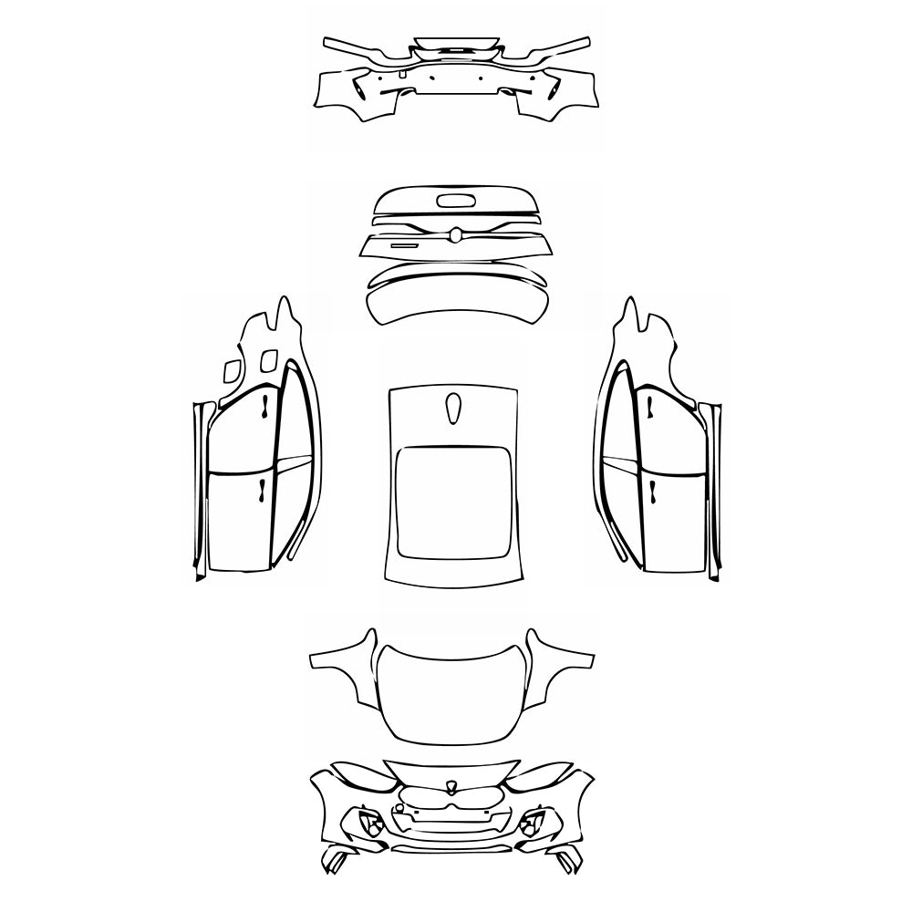 Pre-Cut PPF BMW 2 Series Gran Coupe M235i 2022 - PPF-Kits