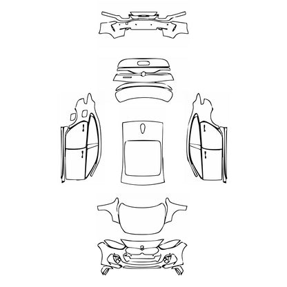 Pre-Cut PPF BMW 2 Series Gran Coupe M235i 2023 - PPF-Kits