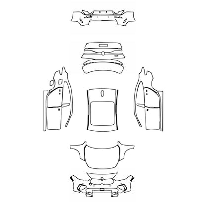 Pre-Cut PPF BMW 2 Series Gran Coupe Sportline 2021 - PPF-Kits