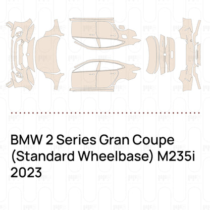 Voorgesneden PPF BMW 2 Series Gran Coupe (Standard Wheelbase) M235i 2023