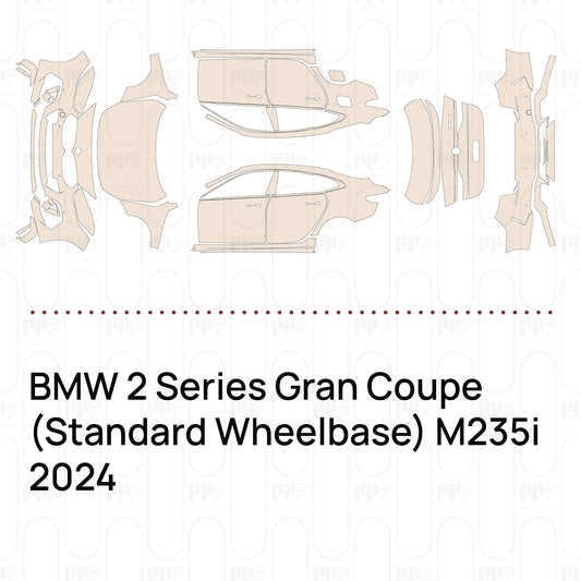 Voorgesneden PPF BMW 2 Series Gran Coupe (Standard Wheelbase) M235i 2024