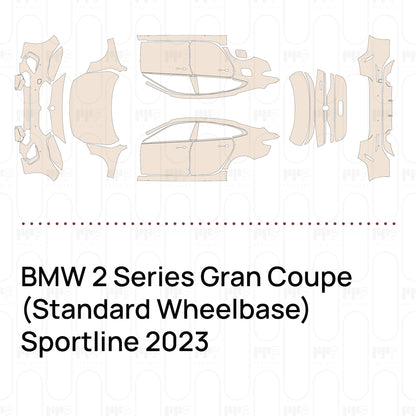 Voorgesneden PPF BMW 2 Series Gran Coupe (Standard Wheelbase) Sportline 2023