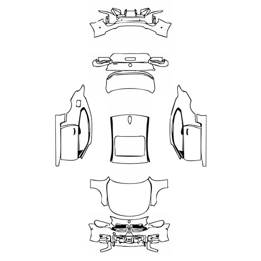Pre-Cut PPF BMW 2 Series M2 2025 - PPF-Kits