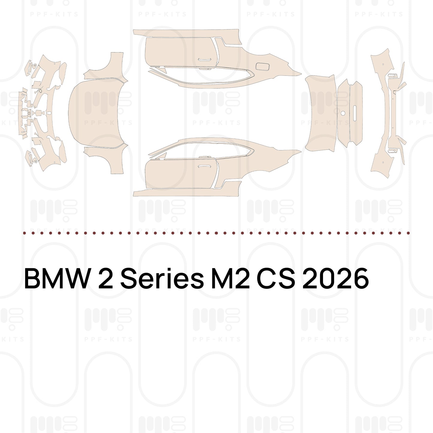 Voorgesneden PPF BMW 2 Series M2 CS 2026