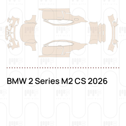 Voorgesneden PPF BMW 2 Series M2 CS 2026