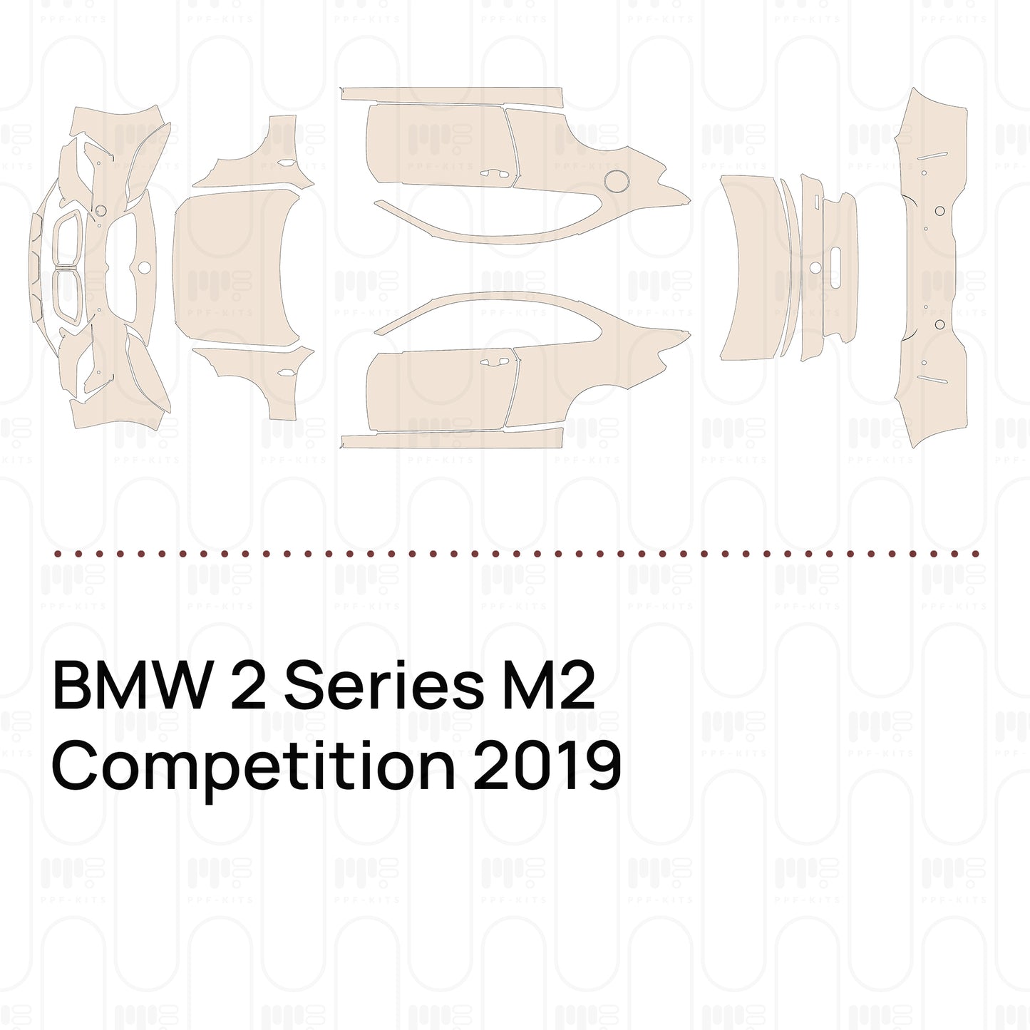 Voorgesneden PPF BMW 2 Series M2 Competition 2019