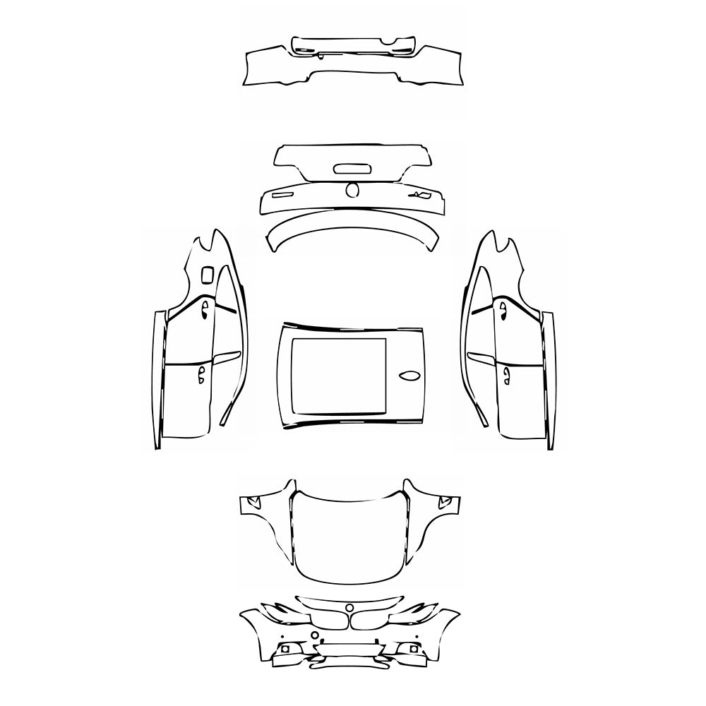 Pre-Cut PPF BMW 3 Series Gran Turismo M Sport 2015 - PPF-Kits