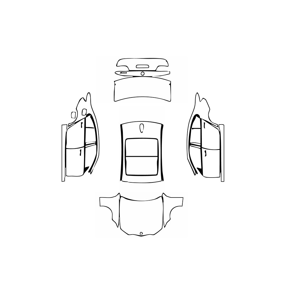 Pre-Cut PPF BMW 3 Series Sedan Base Extended Wheelbase 2024 - PPF-Kits