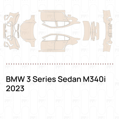 Voorgesneden PPF BMW 3 Series Sedan M340i 2023