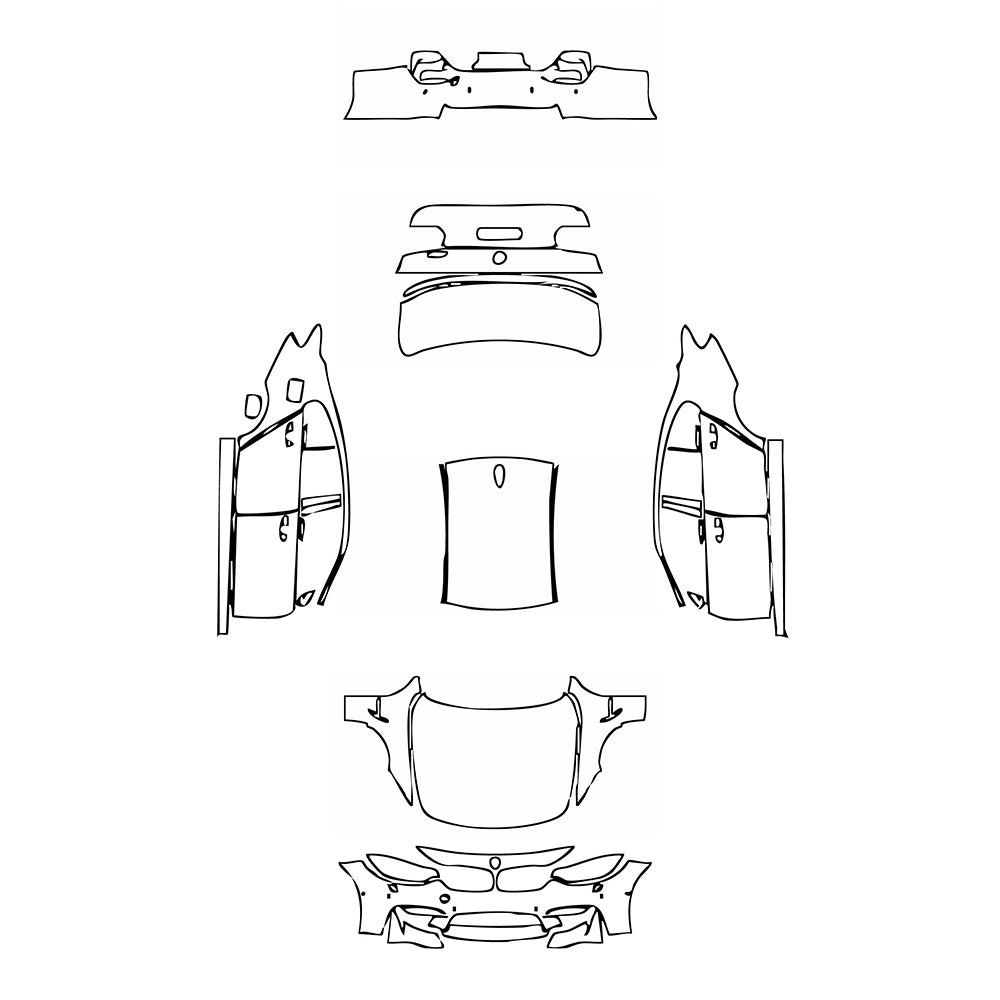 Pre-Cut PPF BMW 3 Series Sedan M3 2017 - PPF-Kits