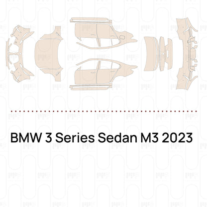 Voorgesneden PPF BMW 3 Series Sedan M3 2023