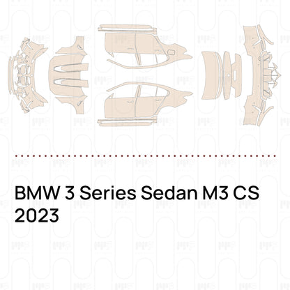 Voorgesneden PPF BMW 3 Series Sedan M3 CS 2023