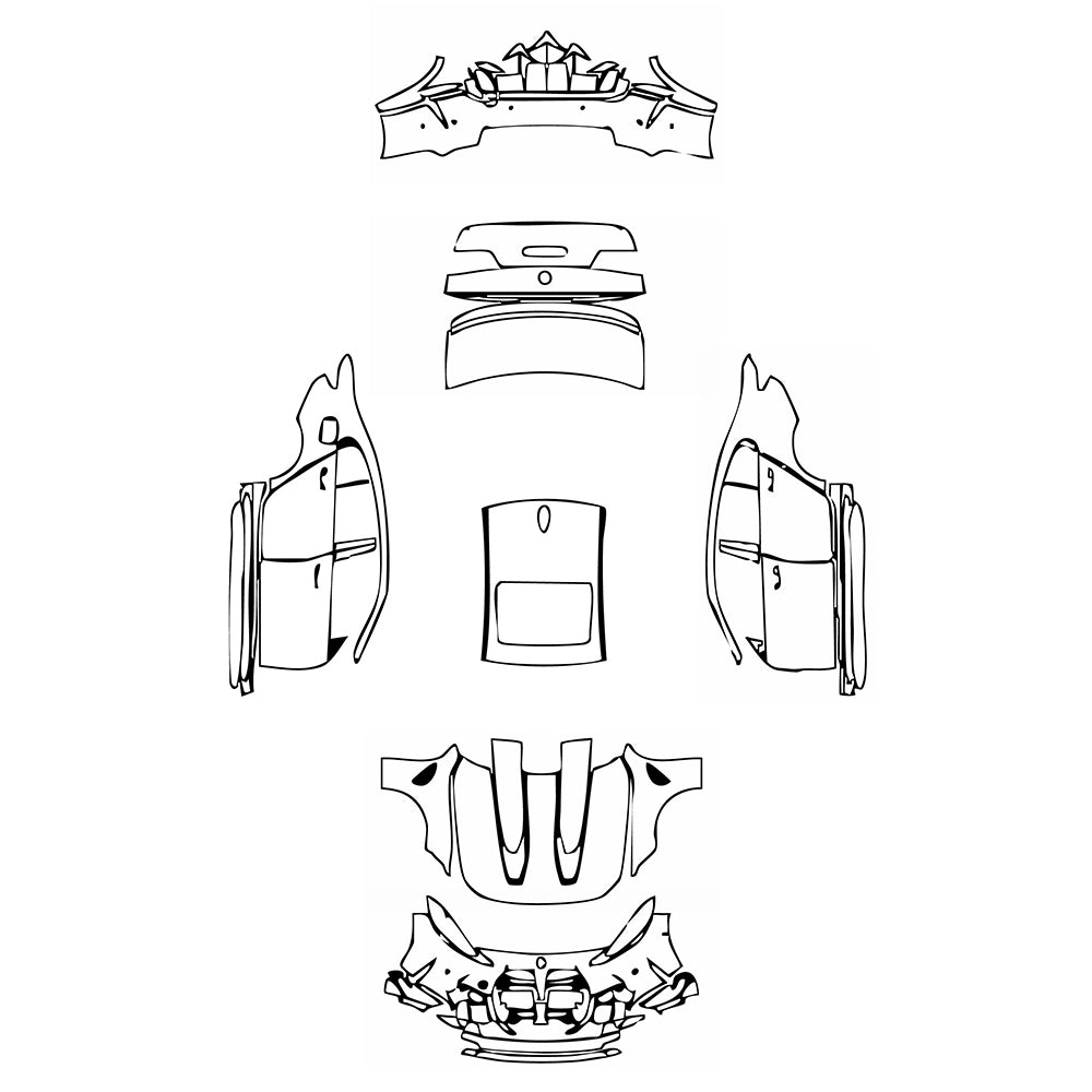 Pre-Cut PPF BMW 3 Series Sedan M3 CS 2025 - PPF-Kits
