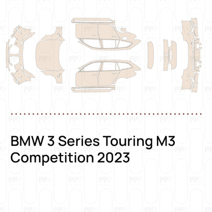 Voorgesneden PPF BMW 3 Series Touring M3 Competition 2023