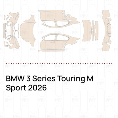 Voorgesneden PPF BMW 3 Series Touring M Sport 2026