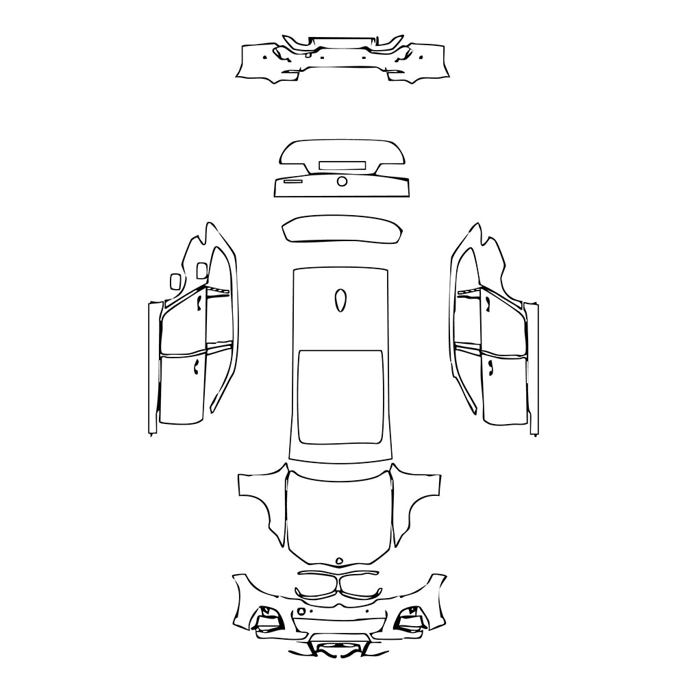 Pre-Cut PPF BMW 3 Series Touring Wagen M340i 2020 - PPF-Kits