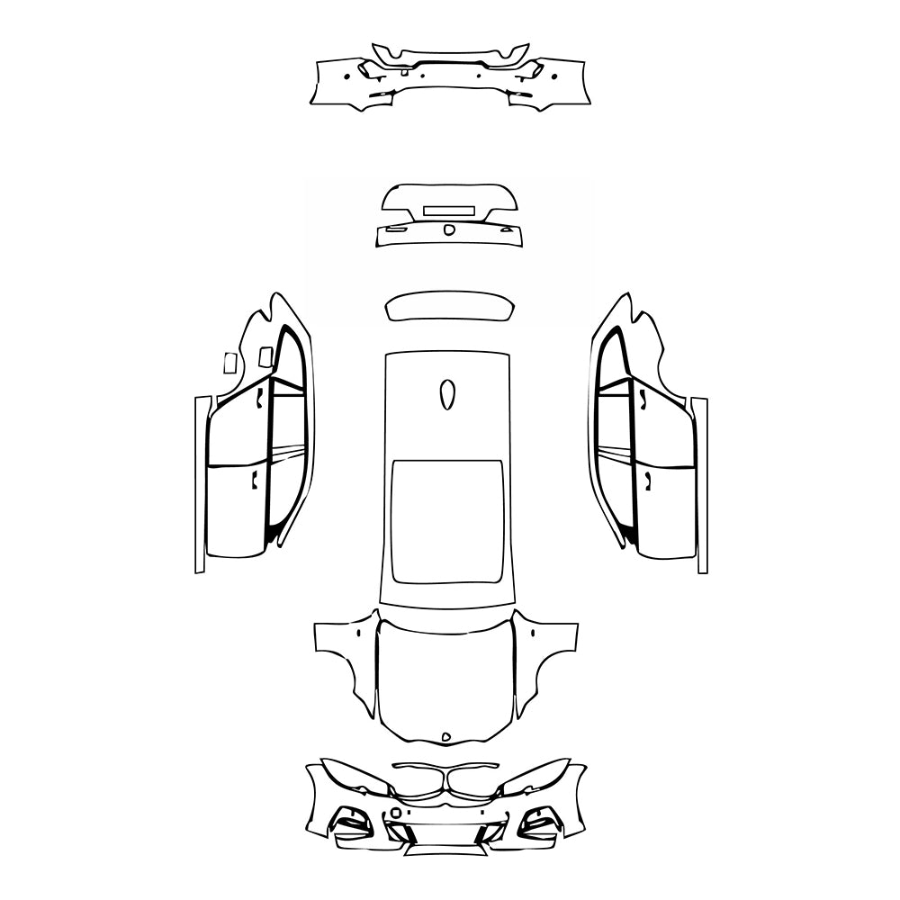 Pre-Cut PPF BMW 3 Series Touring Wagen M Sport 2022 - PPF-Kits