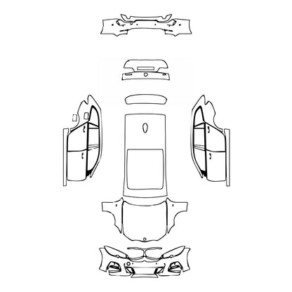 Pre-Cut PPF BMW 3 Series Touring Wagen M Sport 2022 - PPF-Kits
