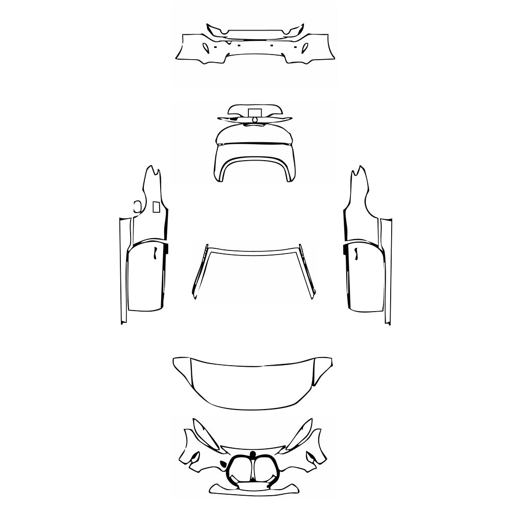 Pre-Cut PPF BMW 4 Series Convertible Luxury Line 2023 - PPF-Kits