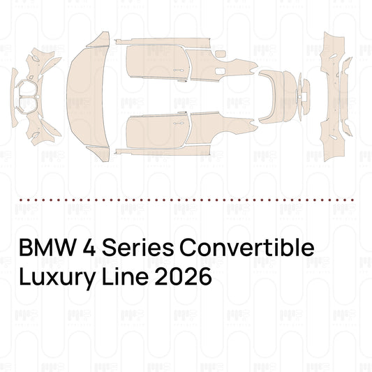 Voorgesneden PPF BMW 4 Series Convertible Luxury Line 2026