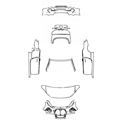 Pre-Cut PPF BMW 4 Series Convertible M Sport 2023 - PPF-Kits
