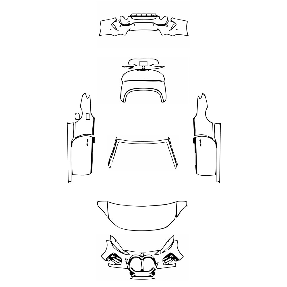 Pre-Cut PPF BMW 4 Series Convertible M Sport 2025 - PPF-Kits