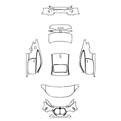 Pre-Cut PPF BMW 4 Series Coupe Luxury Line 2024 - PPF-Kits