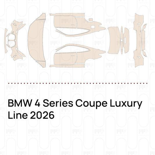 Voorgesneden PPF BMW 4 Series Coupe Luxury Line 2026