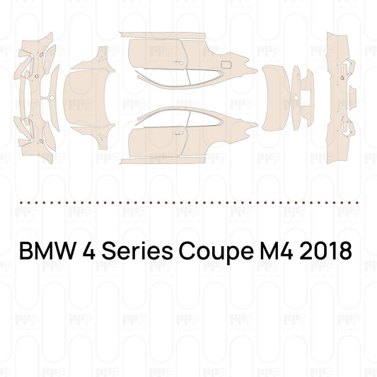 Voorgesneden PPF BMW 4 Series Coupe M4 2018