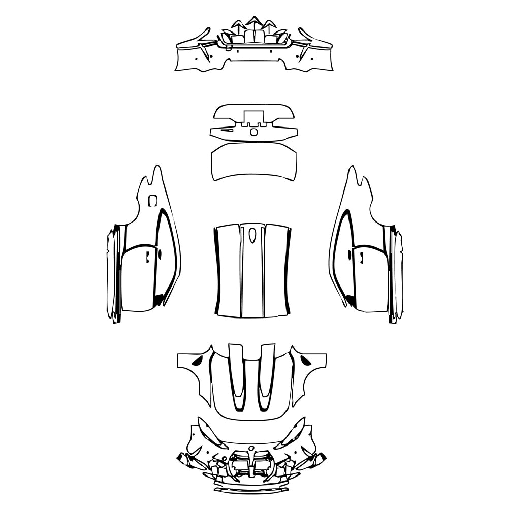 Pre-Cut PPF BMW 4 Series Coupe M4 CSL 2023 - PPF-Kits