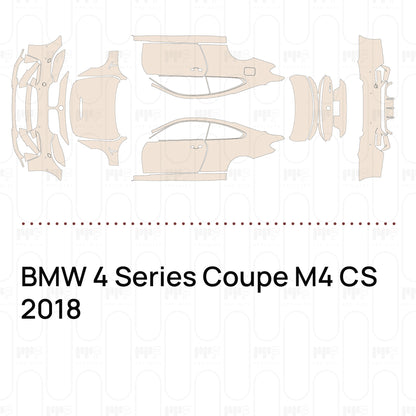 Voorgesneden PPF BMW 4 Series Coupe M4 CS 2018