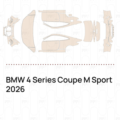 Voorgesneden PPF BMW 4 Series Coupe M Sport 2026