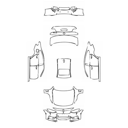 Pre-Cut PPF BMW 4 Series Gran Coupe M Sport 2014 - PPF-Kits