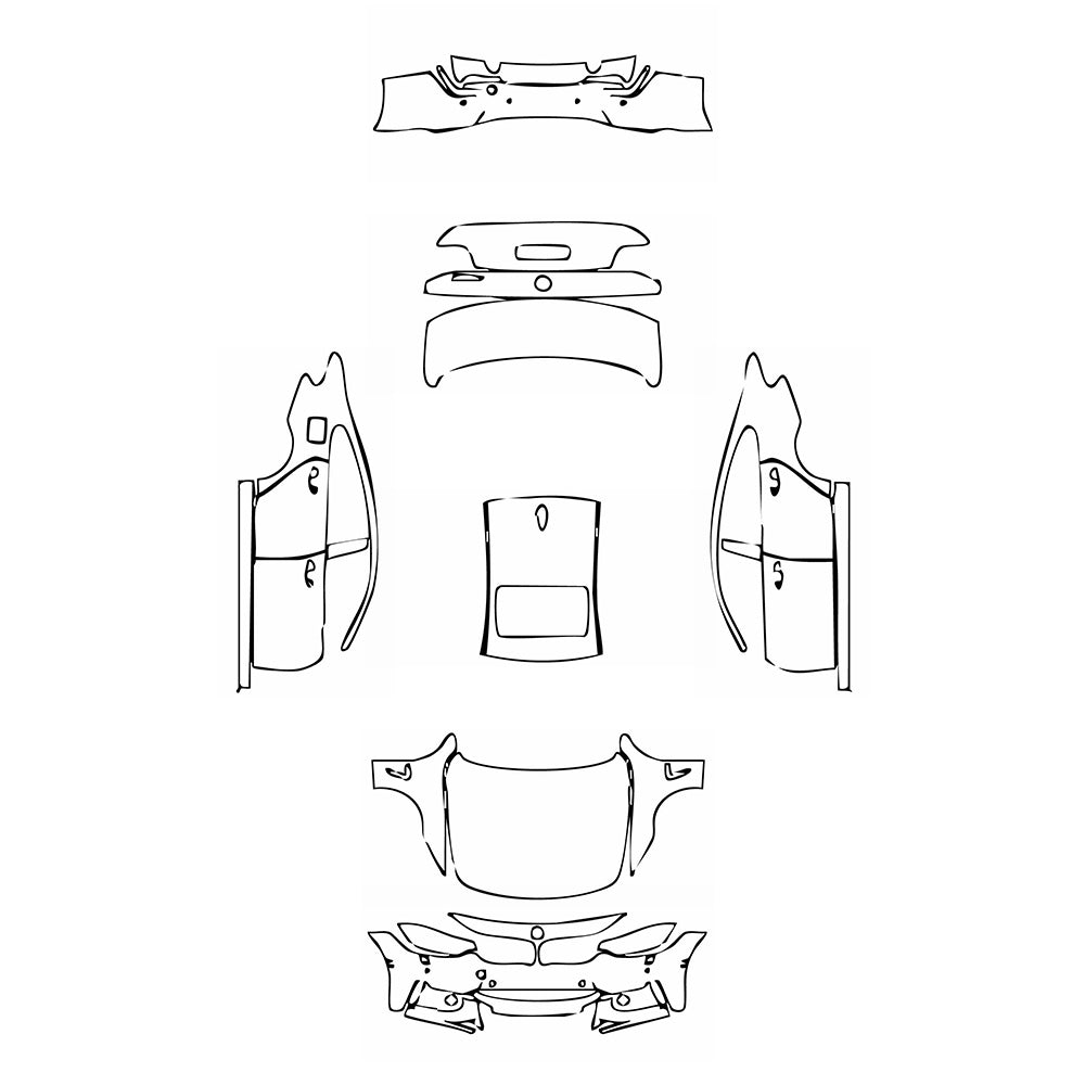 Pre-Cut PPF BMW 4 Series Gran Coupe M Sport 2015 - PPF-Kits