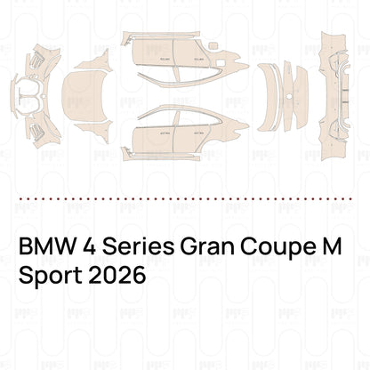 Voorgesneden PPF BMW 4 Series Gran Coupe M Sport 2026