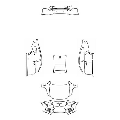 Pre-Cut PPF BMW 4 Series Gran Coupe Sport 2018 - PPF-Kits