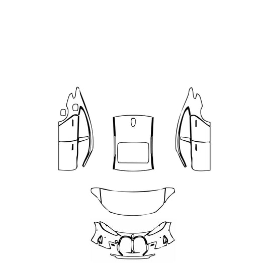 Pre-Cut PPF BMW 4 Series Gran Coupe Sport 2024 - PPF-Kits