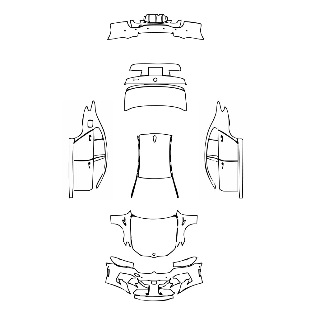 Pre-Cut PPF BMW 5 Series Sedan M5 2021 - PPF-Kits
