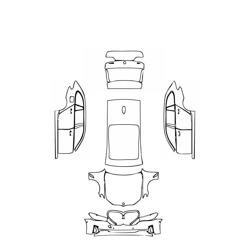 Pre-Cut PPF BMW 5 Series Touring Base 2022 - PPF-Kits