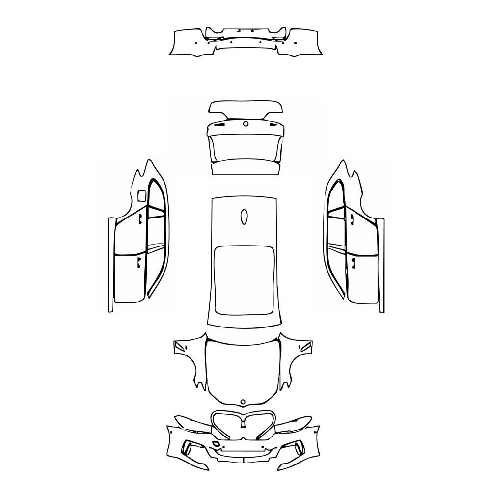 Pre-Cut PPF BMW 5 Series Touring M Sport 2022 - PPF-Kits