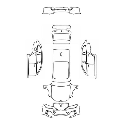 Pre-Cut PPF BMW 5 Series Touring M Sport 2023 - PPF-Kits
