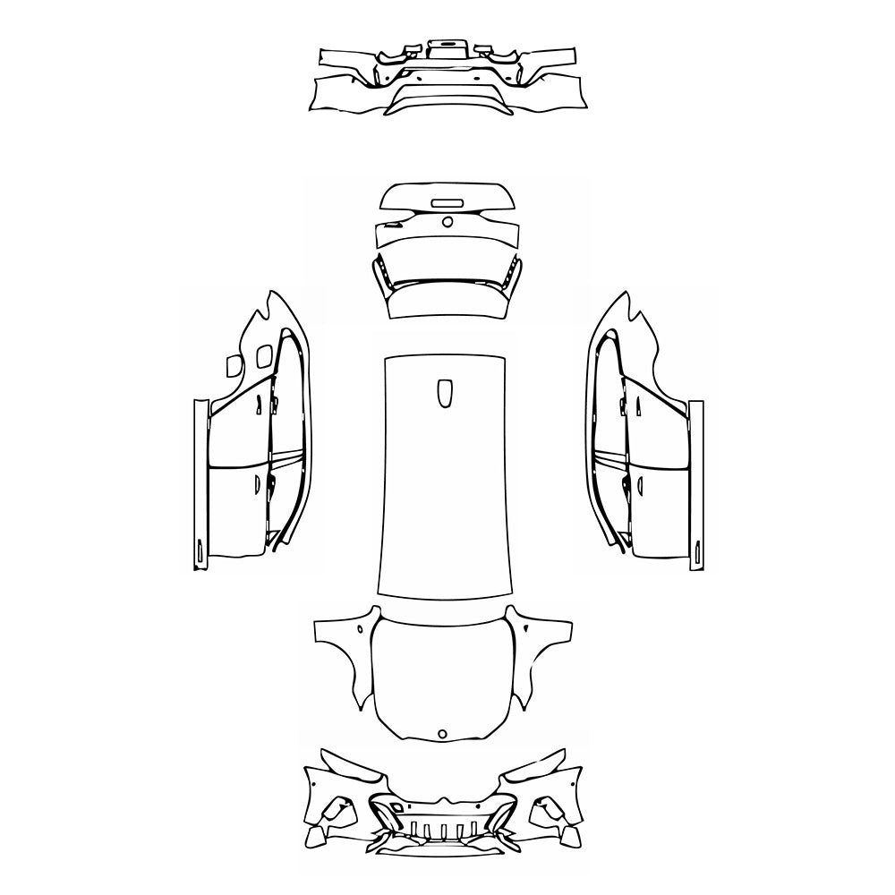 Pre-Cut PPF BMW 5 Series Touring M Sport 2025 - PPF-Kits