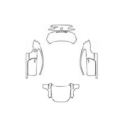 Pre-Cut PPF BMW 6 Series Coupe Base 2012 - PPF-Kits