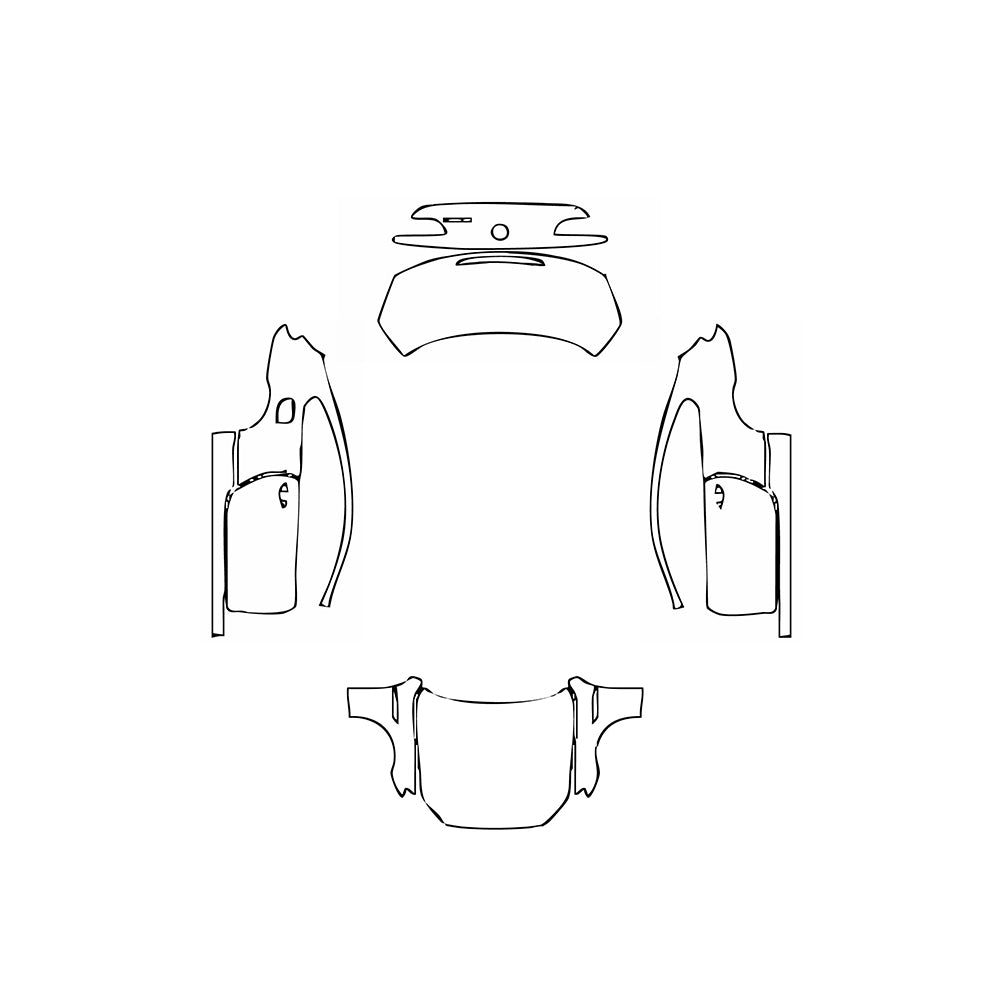 Pre-Cut PPF BMW 6 Series Coupe Base 2013 - PPF-Kits